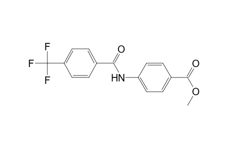 4-(4-Trifluoromethyl-benzoylamino)-benzoic acid methyl ester