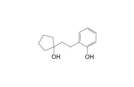 2-[2-(1-Hydroxycyclopentyl)ethyl]phenol