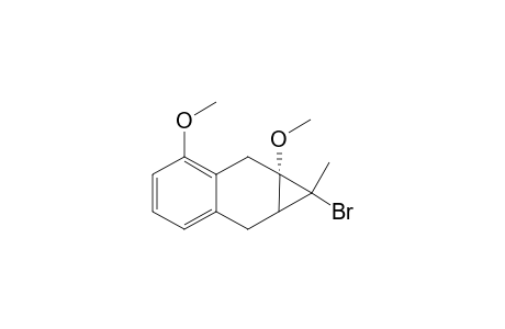 (7a.alpha.)-,6-Dimethoxy-1-bromo-1-methyl-1a,2,7,7a-tetrahydro-1H-cyclopropa[b]naphthalene