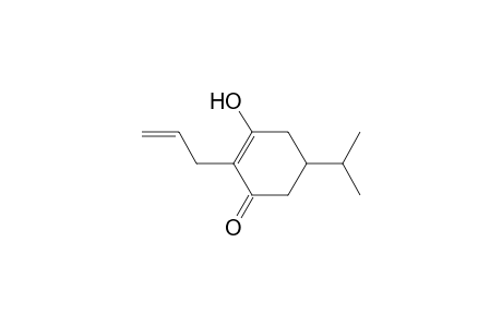 2-Cyclohexen-1-one, 3-hydroxy-5-(1-methylethyl)-2-(2-propenyl)-, (.+-.)-