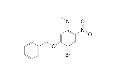 5-Benzyloxy-4-bromo-2-nitroaniline, N-methyl