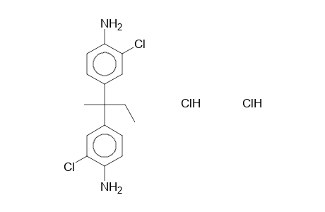 2,2-bis(4-amino-3-chlorophenyl)butane dihydrochloride