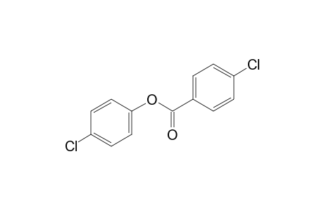 p-chlorobenzoic acid, p-chlorophenyl ester