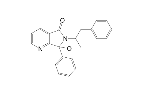 7-Hydroxy-6-(1-methyl-2-phenyl-ethyl)-7-phenyl-pyrrolo[3,4-b]pyridin-5-one