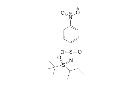 N-(4-Nitrobenzenesulfonyl) sec-butyl tert-butyl sulfoximine