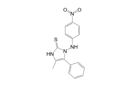 2,3-DIHYDRO-4-METHYL-1-(4-NITROPHENYLAMINO)-5-PHENYL-1H-IMIDAZOLE-2-THIONE