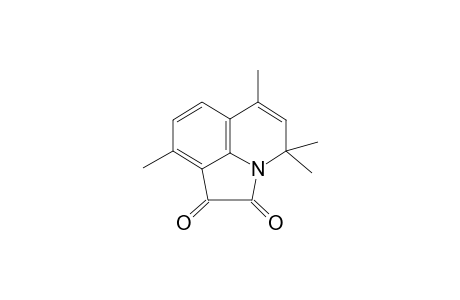 4,4,6,9-Tetramethyl-4H-pyrrolo[3,2,1-ij]quinoline-1,2-dione