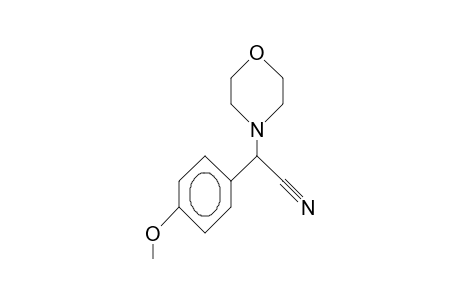 alpha-(p-methoxyphenyl)-4-morpholineacetonitrile
