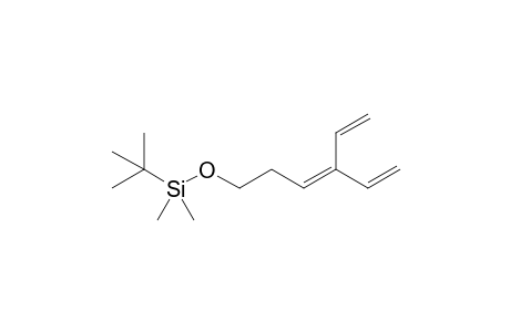 tert-Butyldimethyl(4-vinylhexa-3,5-dienyloxy)silane