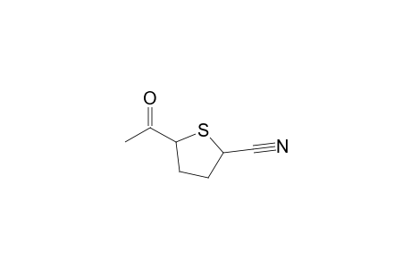 5-Acetyl-2,3,4,5-tetrahydrothiophene-2-carbonitrile