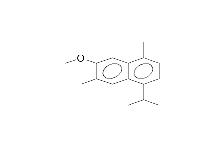 1,6-dimethyl-4-isopropyl-7-methoxynaphthalene