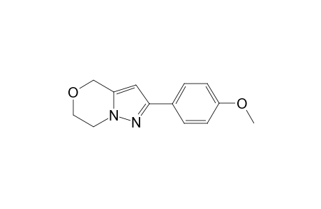 2-(4-Methoxyphenyl)-6,7-dihydro-4H-pyrazolo[5,1-c][1,4]oxazine