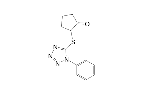 Cyclopentanone, 2-[(1-phenyl-1H-tetrazol-5-yl)thio]-