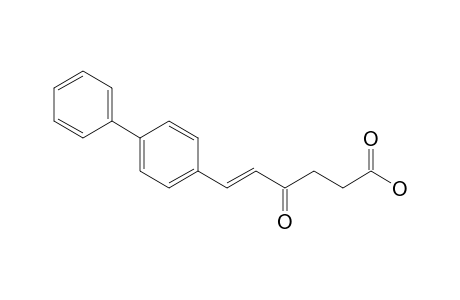 (E)-6-Biphenyl-4-yl-4-oxohex-5-enoic acid