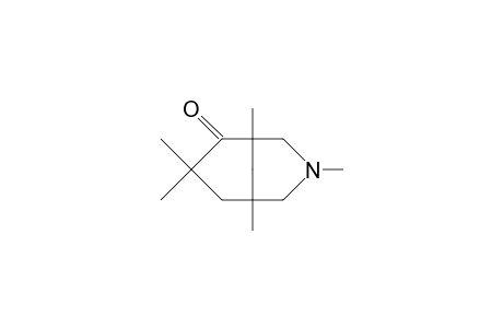 1,3,5,7,7-Pentamethyl-3-aza-bicyclo(3.3.1)nonanone-6