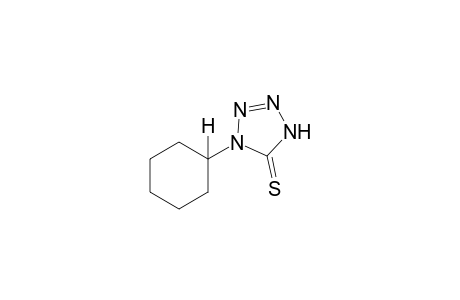 4-cyclohexyl-2-tetrazoline-5-thione
