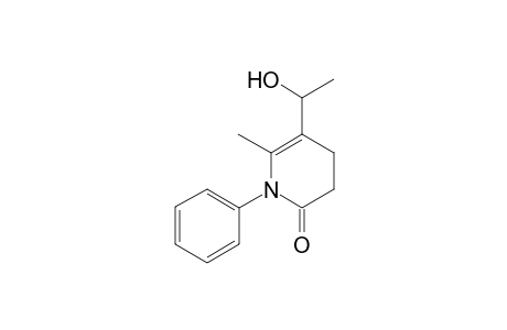 5-(1-Hydroxy-ethyl)-6-methyl-1-phenyl-3,4-dihydro-1H-pyridin-2-one