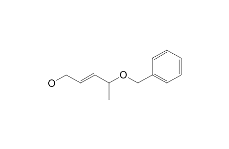 (E)-4-benzoxypent-2-en-1-ol