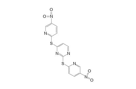 2,4-bis[(5-nitro-2-pyridyl)thio]pyrimidine