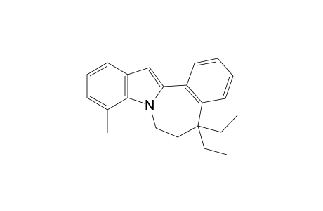 8,8-Diethyl-7,8-dihydro-4-methyl-6H-indolo[2,1-a][2]benzazepine