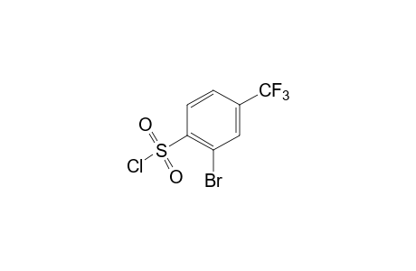 2-Bromo-4-(trifluoromethyl)benzenesulfonyl chloride