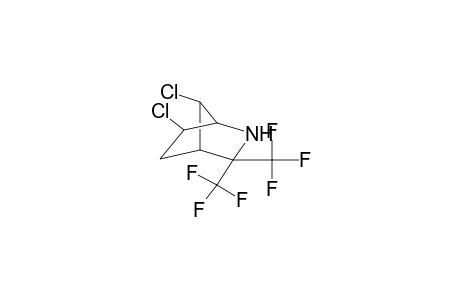 6,7-Dichloro-3,3-bis-trifluoromethyl-2-aza-bicyclo[2.2.1]heptane