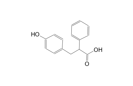 3-(p-Hydroxyphenyl)-2-phenylpropionic acid