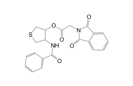 1H-isoindole-2-acetic acid, 2,3-dihydro-1,3-dioxo-, (3S,4S)-4-(benzoylamino)tetrahydrothienyl ester