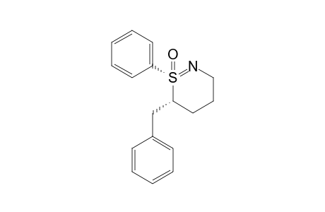 (-)-(1S,6R)-6-Benzyl-1-phenyl-3,4,5,6-tetrahydro[1,2]thiazin-1-oxide