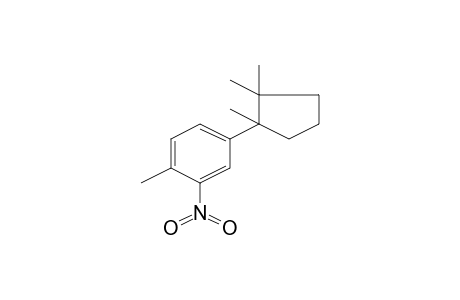 1-Methyl-2-nitro-4-(1,2,2-trimethyl-cyclopentyl)-benzene