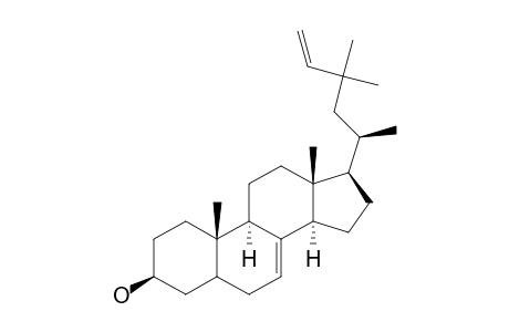 26,27-Dinorcholesta-7,24-dien-3-ol, 23,23-dimethyl-, (3.beta.)-