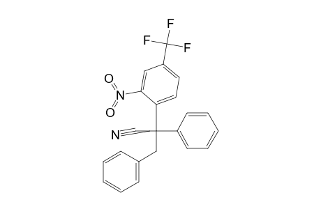 2-[2-Nitro-4-(trifluoromethyl)phenyl]-2,3-diphenyl-propanenitrile