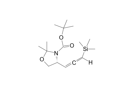 (R,S)-2,2-Dimethyl-4-[3-trimethylsilanyl-propa-1,2-dienyl]-oxazolidine-3-carbamic acid tert-butyl ester