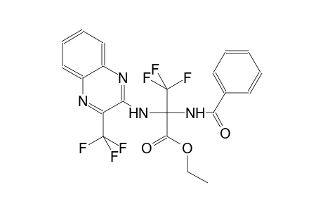 alanine, N-benzoyl-3,3,3-trifluoro-2-[[3-(trifluoromethyl)-2-quinoxalinyl]amino]-, ethyl ester