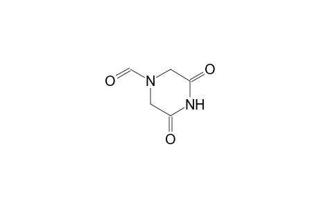 3,5-dioxo-1-piperazinecarbaldehyde