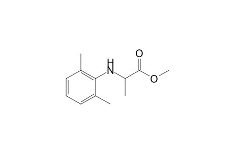 2-(2,6-dimethylanilino)propanoic acid methyl ester
