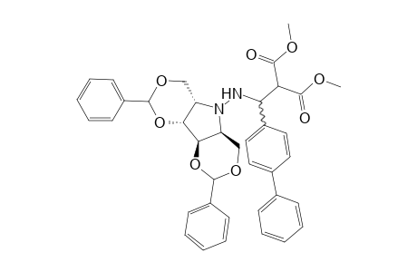 (2S/2R)-6,11-Diphenyl-2-{N'-[1-(4'-biphenyl)-2,2-di(methoxycarbonyl)ethyl]amino}-2-aza-5,7,10,12-tetraoxatricyclo[7.4.0.0(3,8)]tridecane