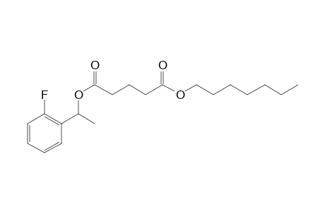 Glutaric acid, 1-(2-fluorophenyl)ethyl heptyl ester