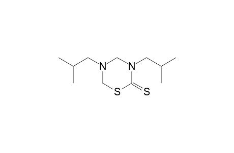 3,5-diisobutyltetrahydro-2H-1,3,5-thiadiazine-2-thione