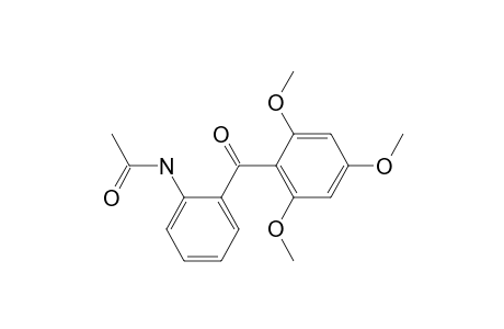 Acetamide, N-[2-(2,4,6-trimethoxybenzoyl)phenyl]-