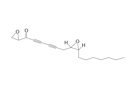 PQ-4;1,2;9,10-DIEPOXY-3-OXO-HEPTADECA-4,6-DIYNE