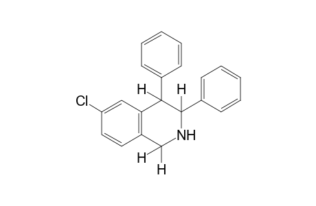 6-chloro-3,4-diphenyl-1,2,3,4-tetrahydroisoquinoline