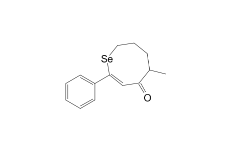 5-Methyl-2-phenyl-5.6.7.8-tetrahydroselenocin-4-one