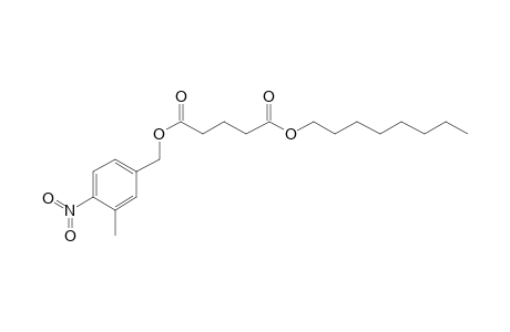 Glutaric acid, 3-methyl-4-nitrobenzyl octyl ester