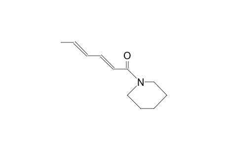 (2E,4E)-1-(1-piperidinyl)-1-hexa-2,4-dienone