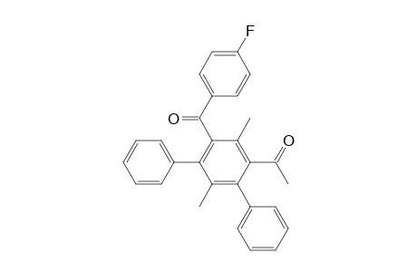 3-acetyl-2,5-dimethyl-4,6-diphenyl-4'-fluorobenzophenone