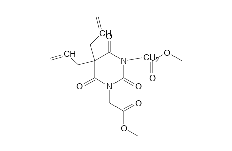 5,5-diallylhexahydro-2,4,6-trioxo-1,3(2H,4H)pyrimidineacetic acid, dimethyl ester