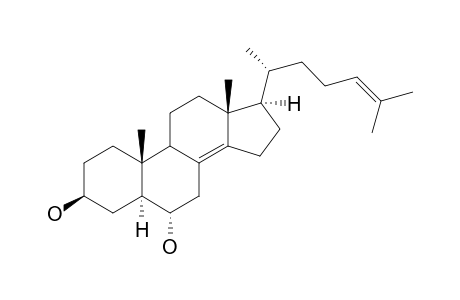 (3S,5S,6S,10R,13R,17R)-10,13-dimethyl-17-((R)-6-methylhept-5-en-2-yl)-2,3,4,5,6,7,9,10,11,12,13,15,16,17-tetradecahydro-1H-cyclopenta[a]phenanthrene-3,6-diol