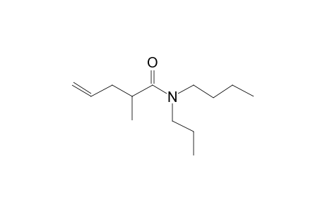 Pent-4-enoylamide, 2-methyl-N-propyl-N-butyl-