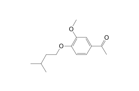 4'-Hydroxy-3'-methoxyacetophenone, 3-methylbutyl ether